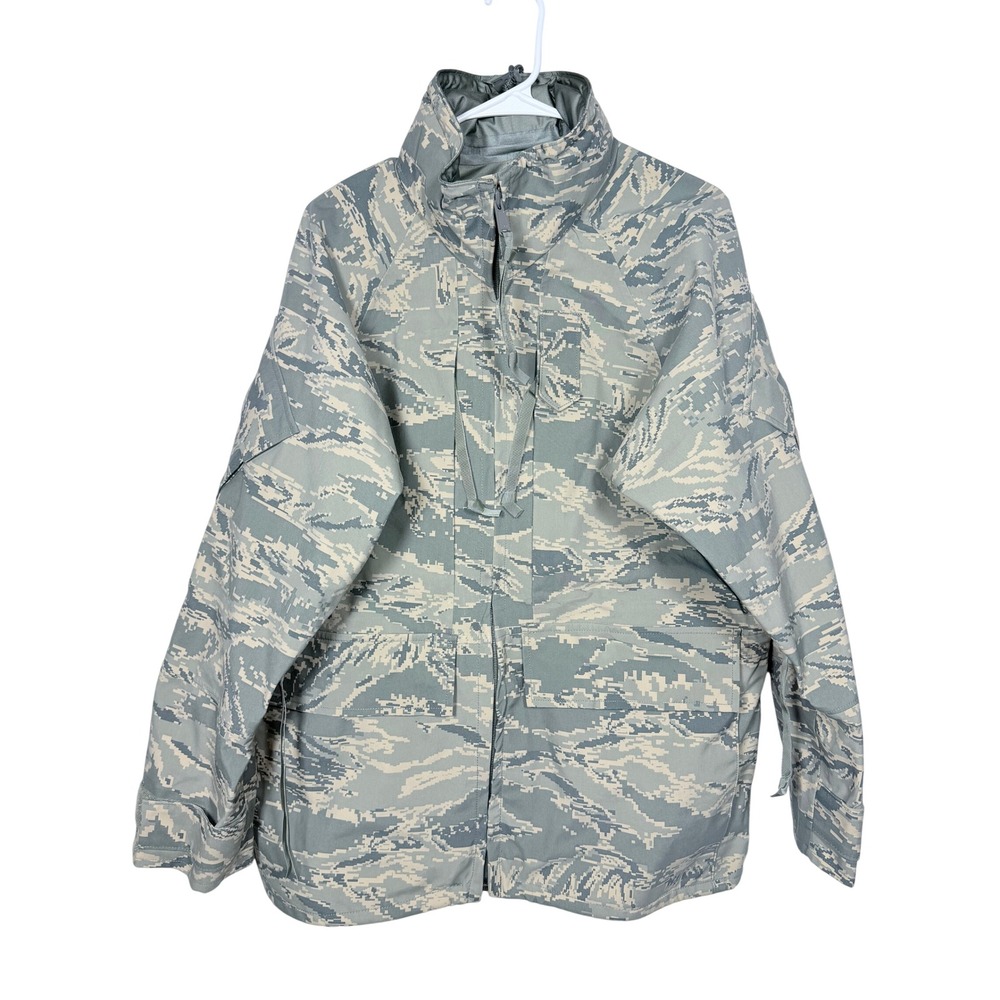 APECS Parka Small Short Camouflage Digital Tiger Stripe Jacket Hunting Army